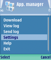 Application manager